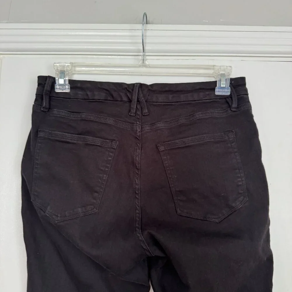 Good American Women's Good Legs Black Skinny Jeans Size 14 - Picture 4 of 7